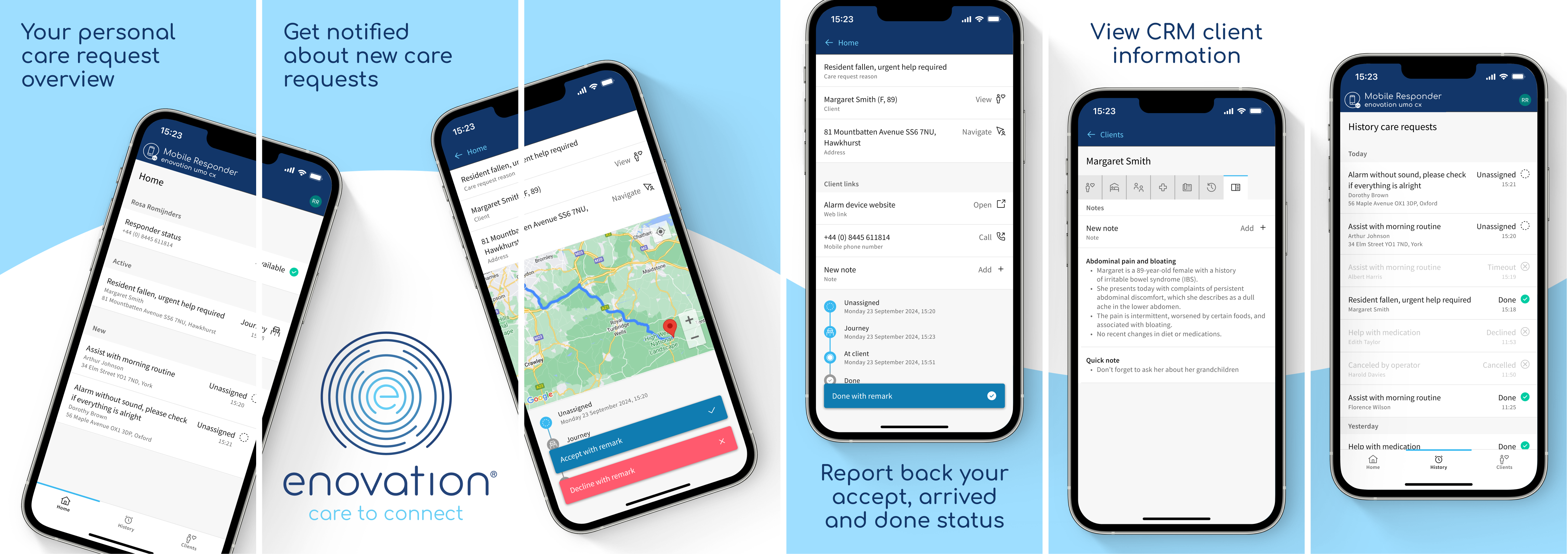 Mobile Responder app project visual